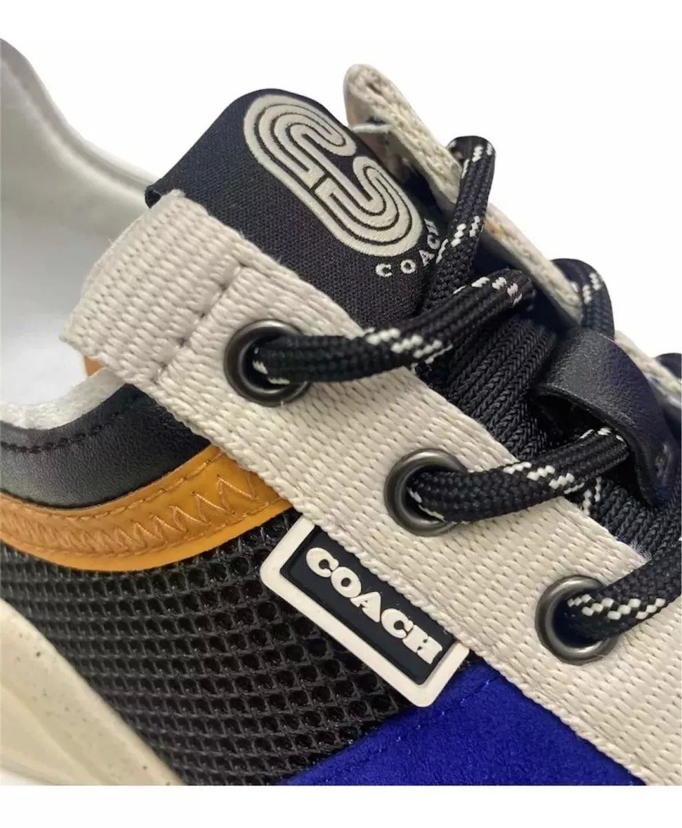 Tenis Coach Ctsl Runner Azul/café 100% Nuevo Y Original