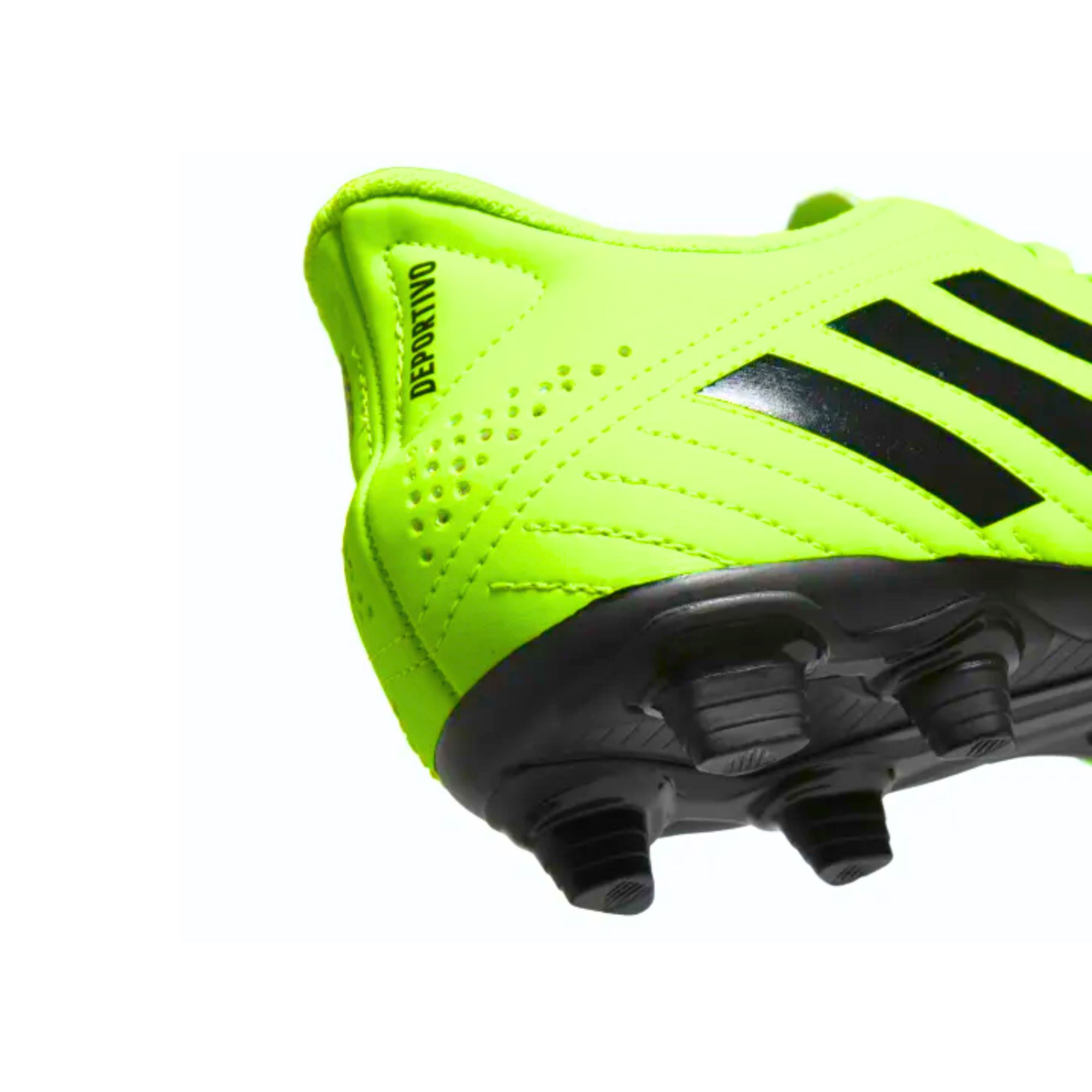 Tacos Tachones Adidas Deportivo FxG Verde con Negro Hombre Originales FY7618