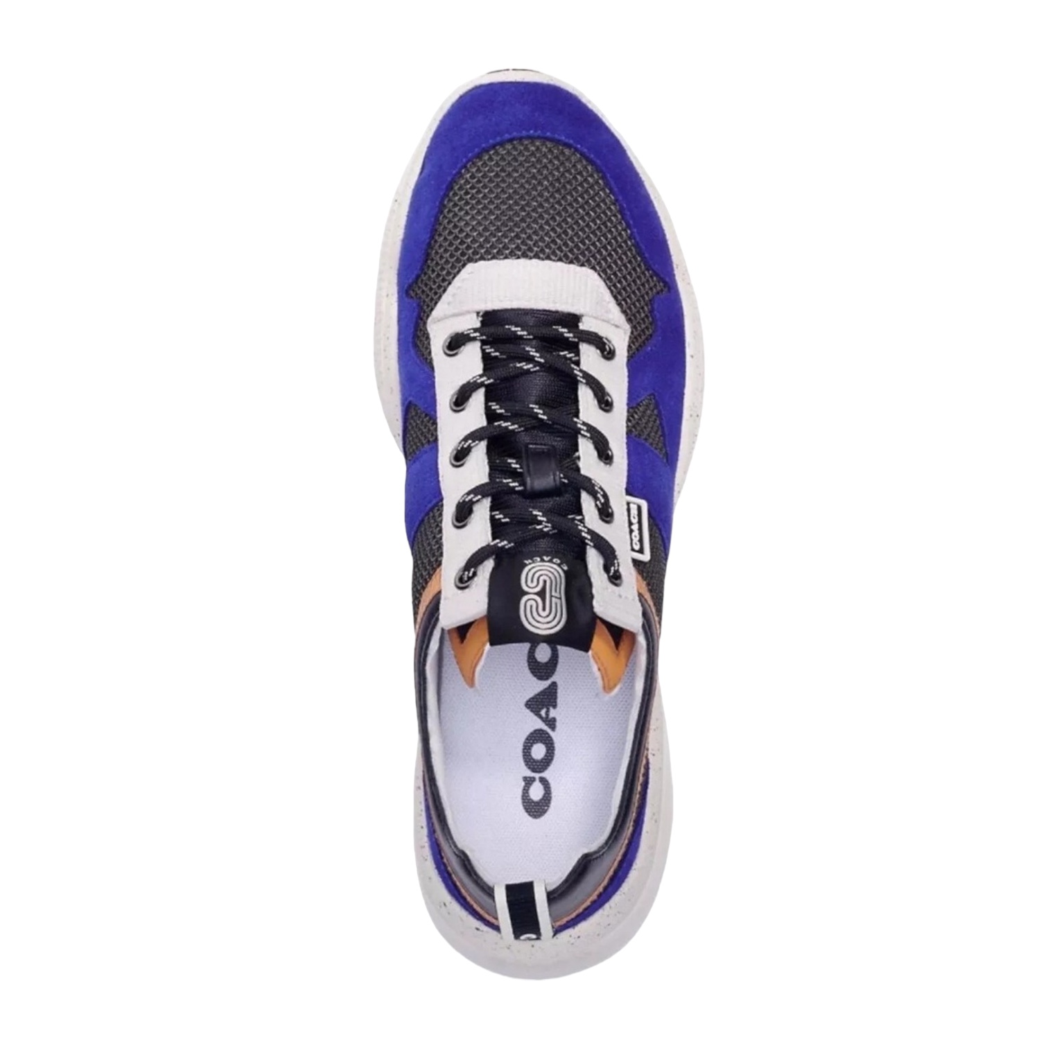 Tenis Coach Ctsl Runner Azul/café 100% Nuevo Y Original