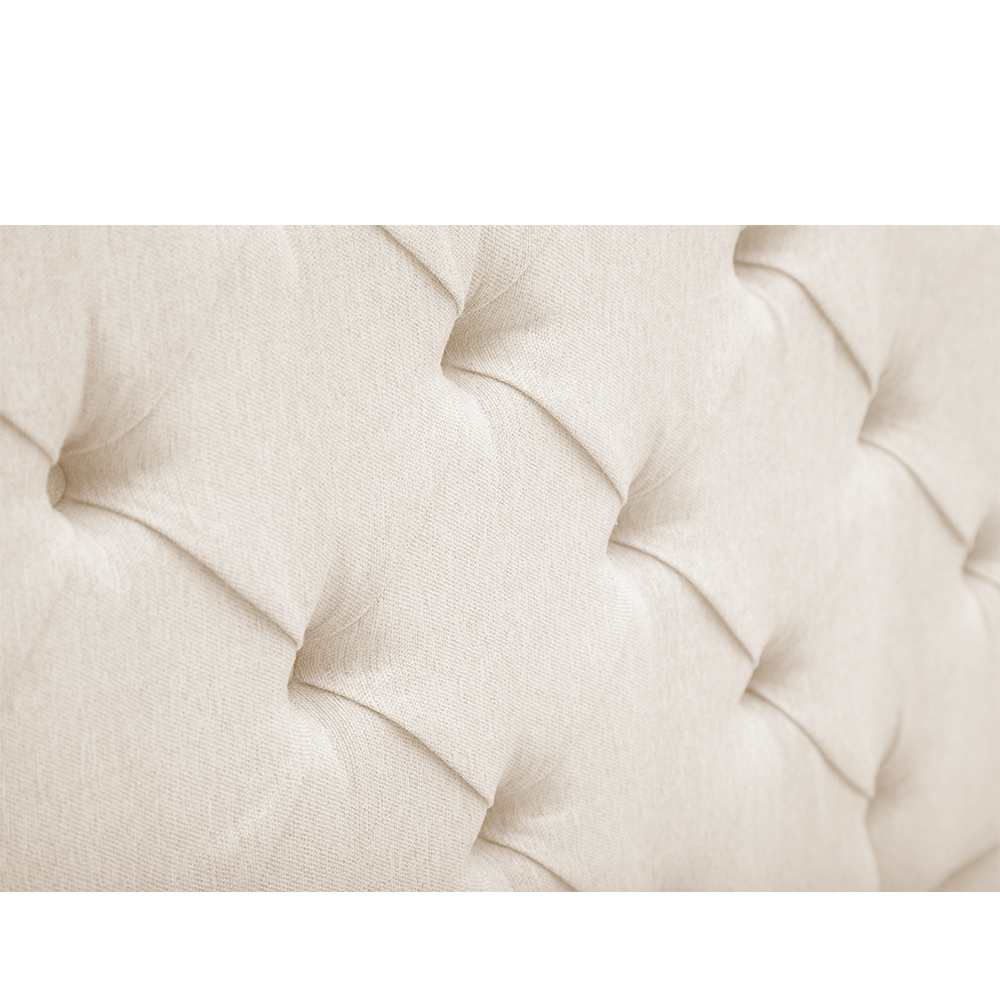 Colchón Matrimonial Spring Air Marte Con Cabecera Dicasa Mary Beige Claro