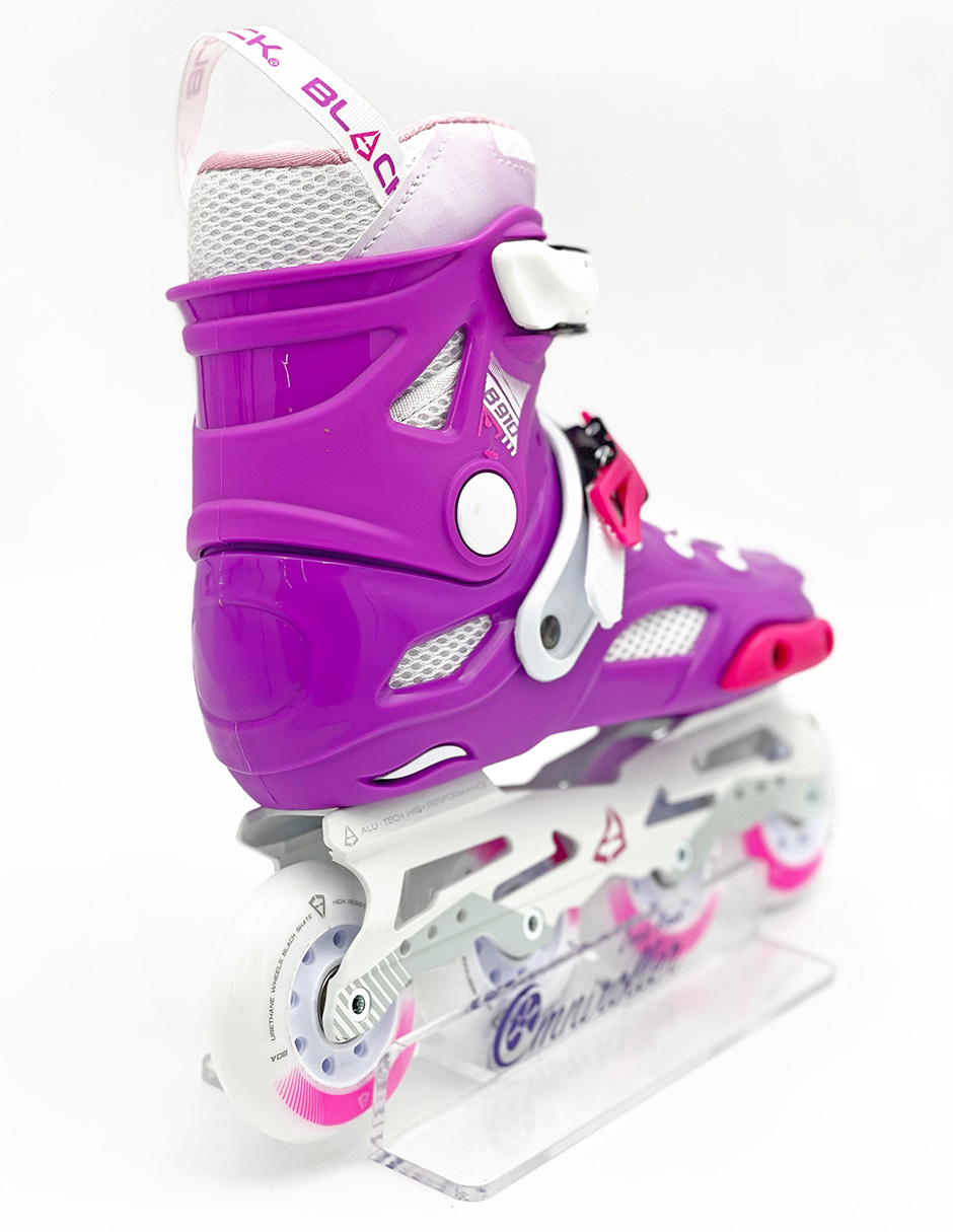 Patines Freeskate en Linea black con Fundas y Maleta Omniroller!