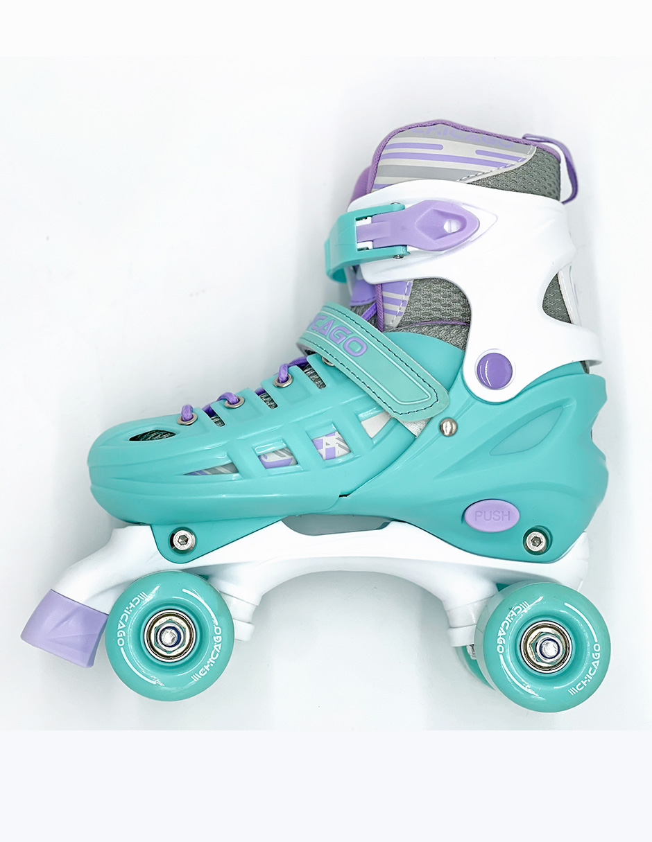 Patines Chicago 3 en 1 Ajustable con Fundas y Maleta Omniroller de Regalo!