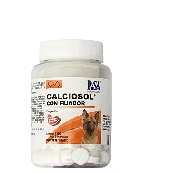 Calcio Con Fijador C/150 Tabletas Pisa 