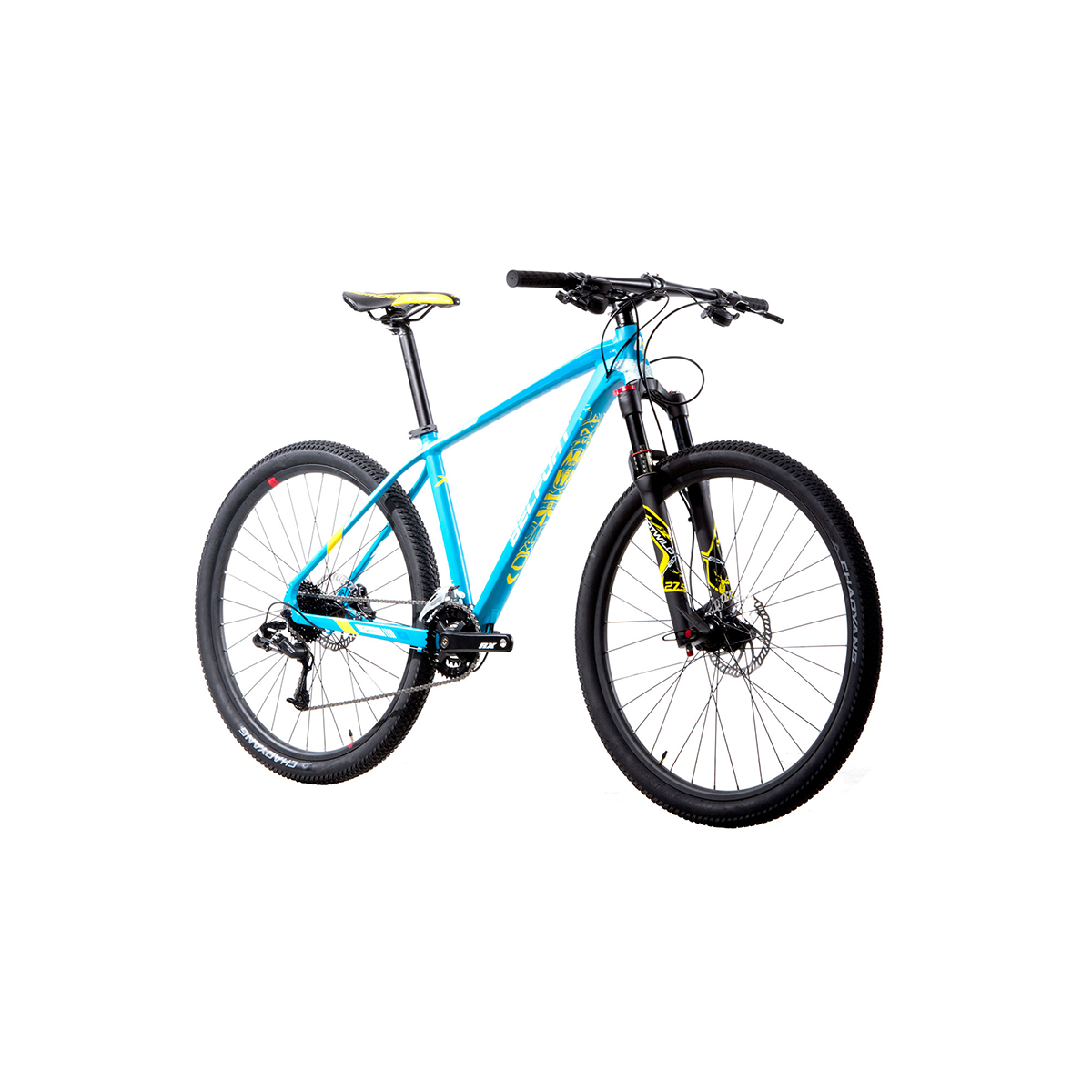 Bicicleta Belfort Alom Rotwild R27 T15 Azul Amarillo 2022