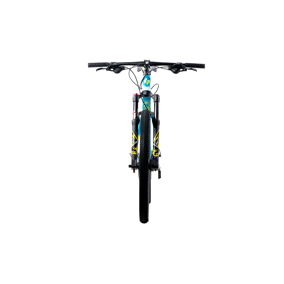 Bicicleta Belfort Alom Rotwild R27 T15 Azul Amarillo 2022