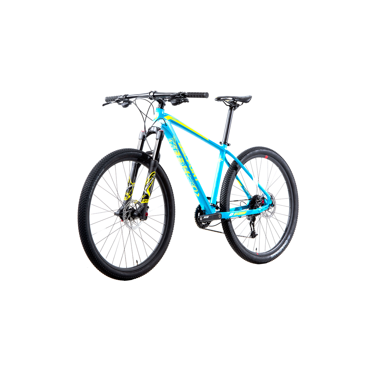 Bicicleta Belfort Alom Rotwild R27 T15 Azul Amarillo 2022