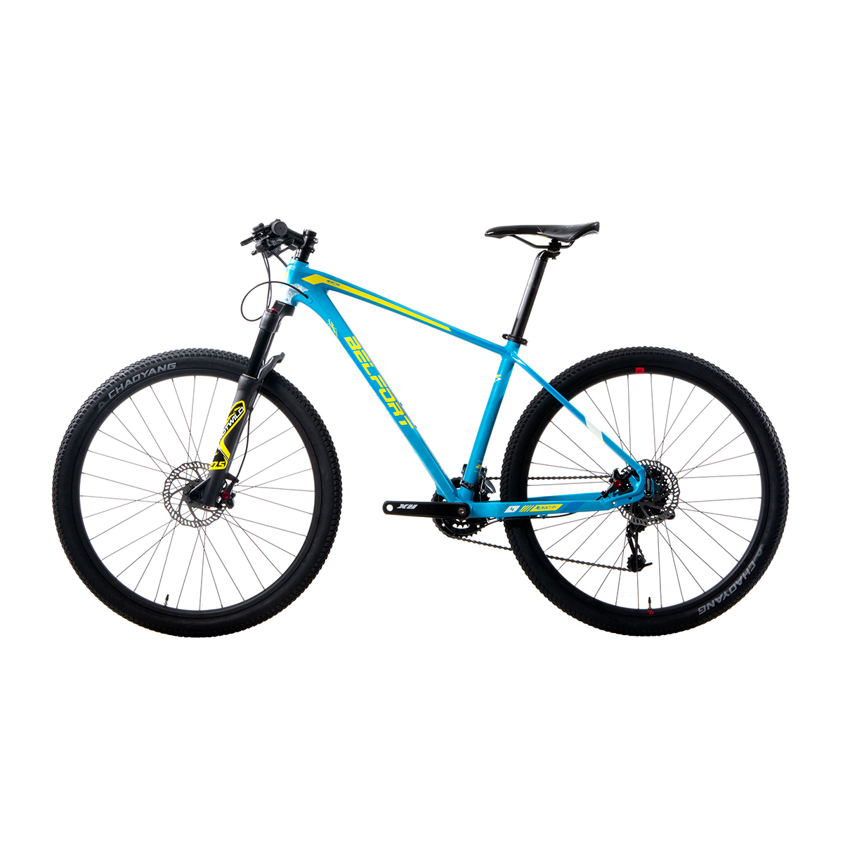 Bicicleta Belfort Alom Rotwild R27 T15 Azul Amarillo 2022