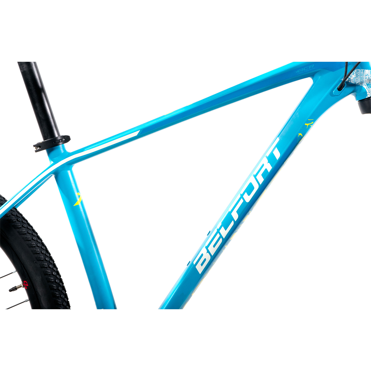 Bicicleta Belfort Alom Rotwild R27 T15 Azul Amarillo 2022