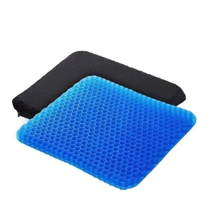 Cojin ortopedico ergonómico gel dolor coxis ciática 