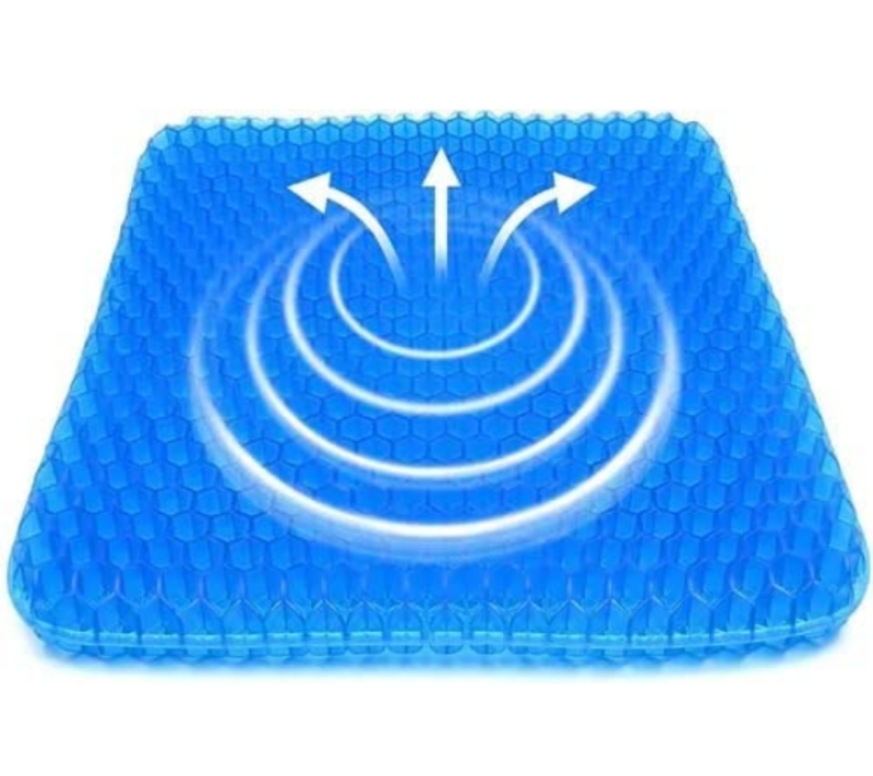 Cojin ortopedico ergonómico gel dolor coxis ciática 