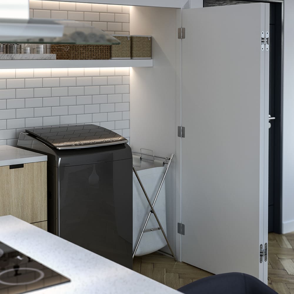 Lavadora Carga Superior Xpert Eco 21kg Gris WW21BTAHME Whirlpool