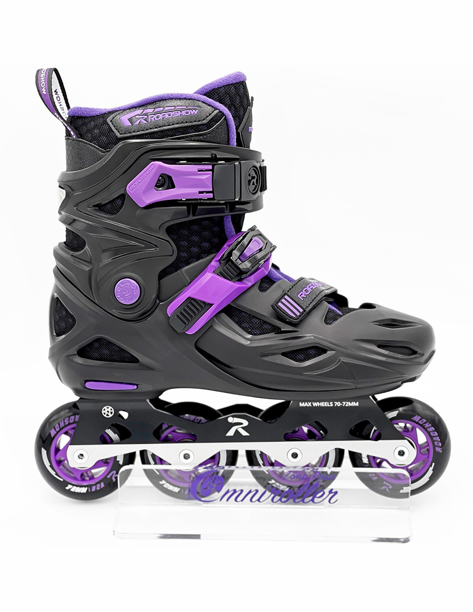 Patines en linea Ajustables Roadshow con Funda Cubreruedas y Maleta Omniroller 