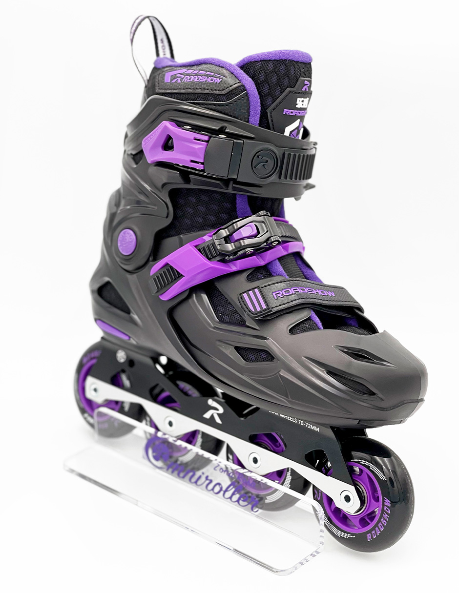 Patines en linea Ajustables Roadshow con Funda Cubreruedas y Maleta Omniroller 