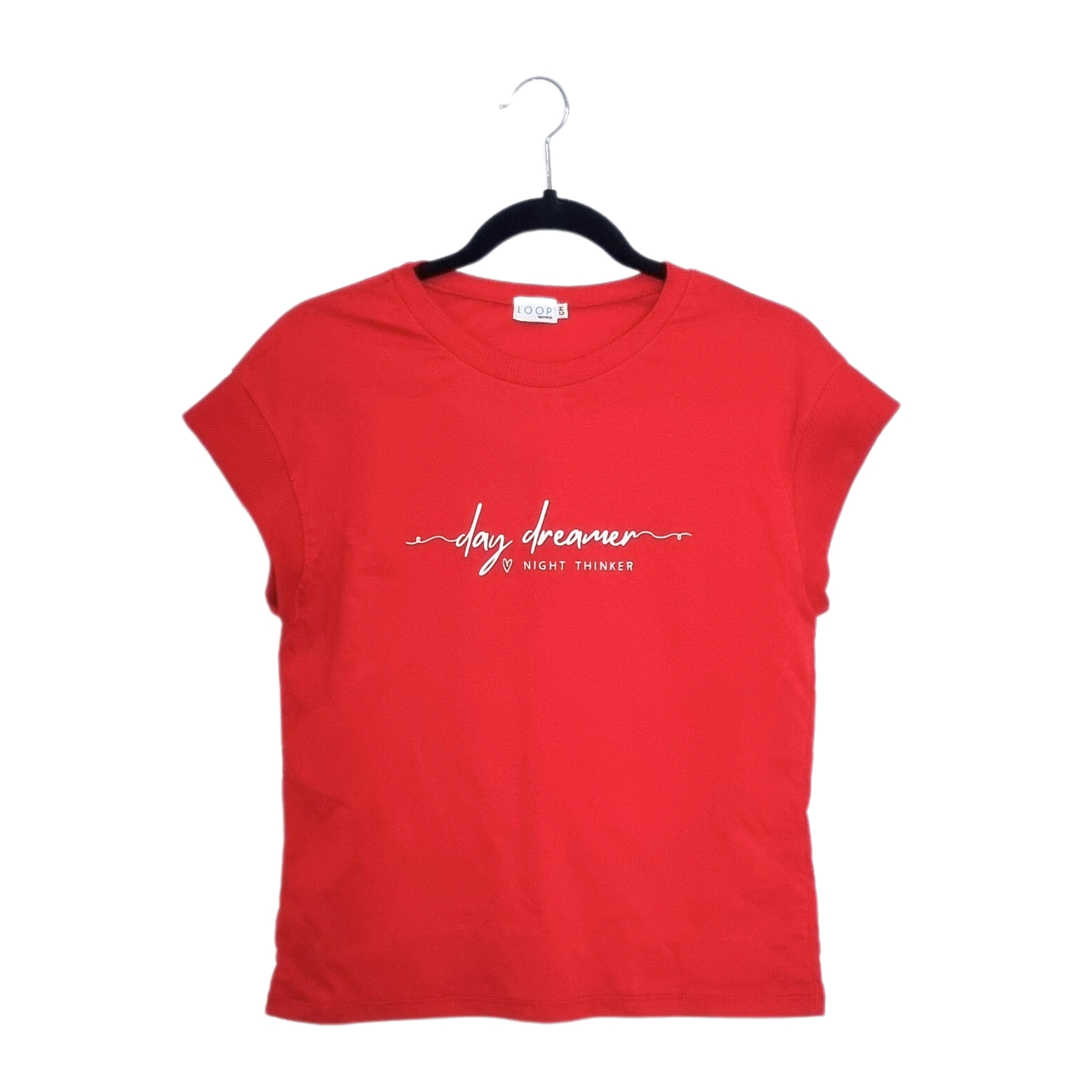 Playera TLS The Loop Shop moderna con frase day dreamer para mujer