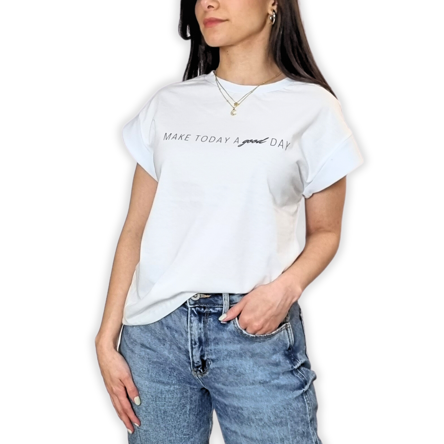Playera TLS The Loop Shop moderna con frase day dreamer para mujer