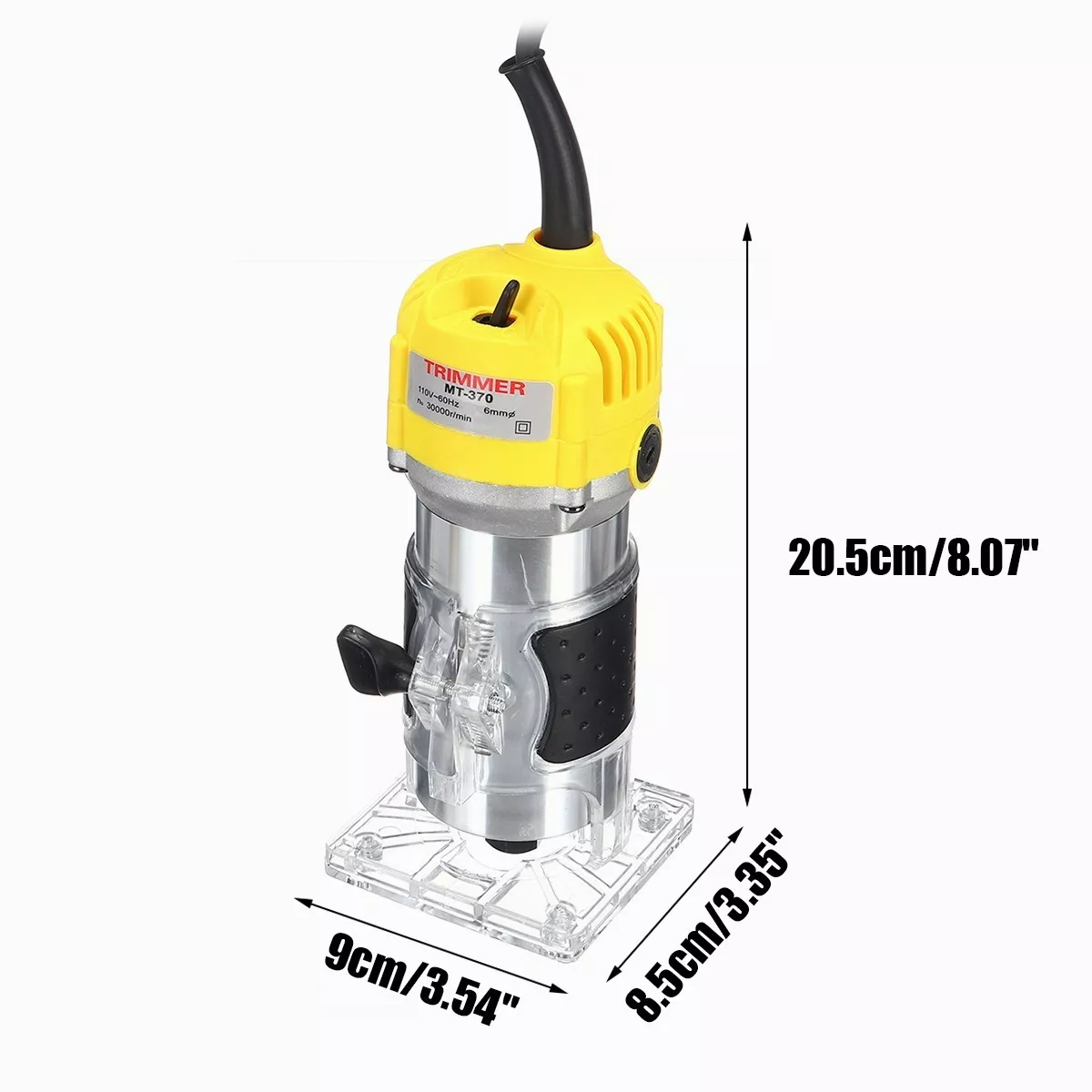 Router Madera Recortadora Rebajadora 800w /15 Brocas Carburo