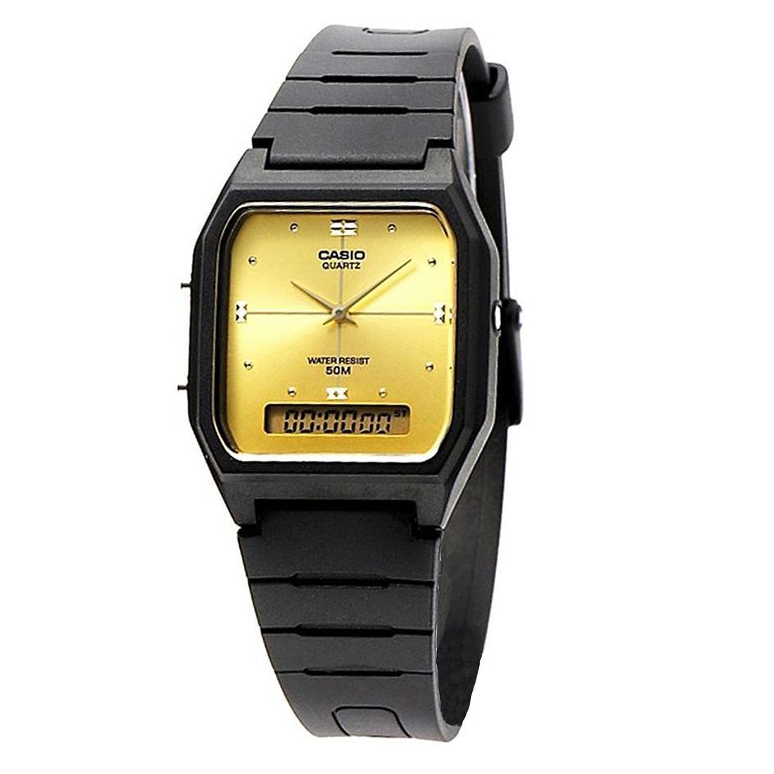 Reloj Unisex Casio Aw-48HE-9 Hora Dual Alarma Cronómetro