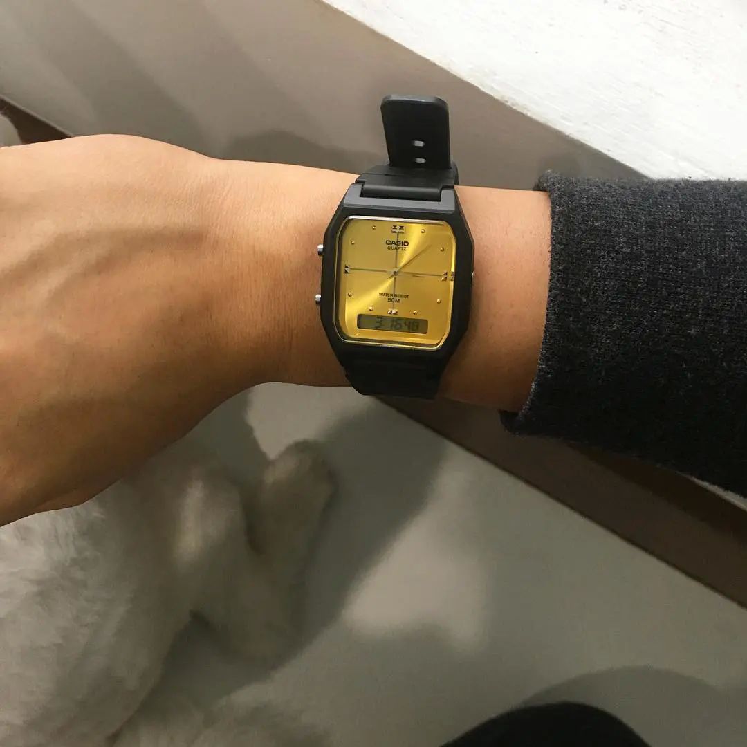 Reloj Unisex Casio Aw-48HE-9 Hora Dual Alarma Cronómetro