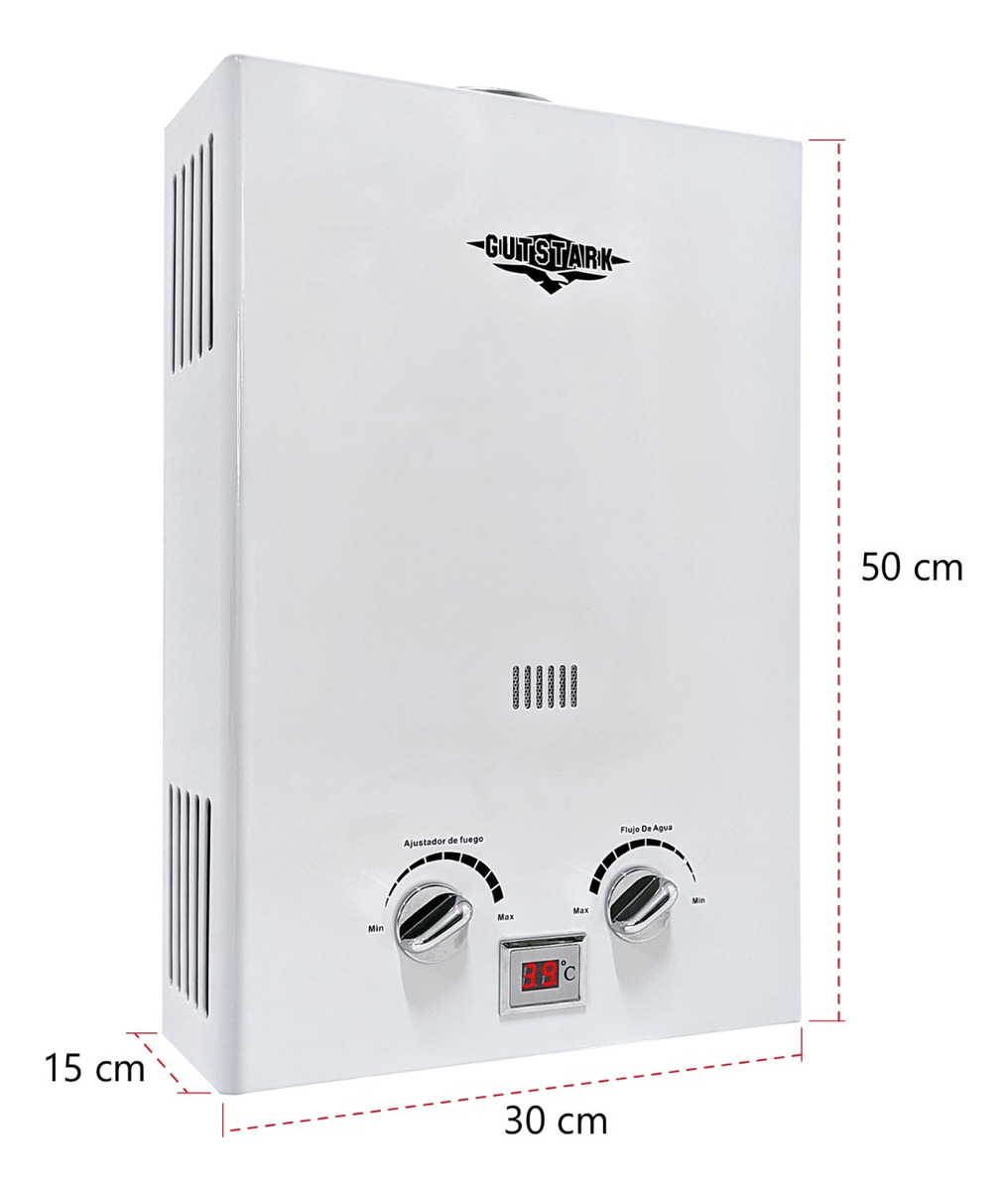 Calentador Agua 1 Servicio Boiler Electrico Paso Gas Lp 3.7l