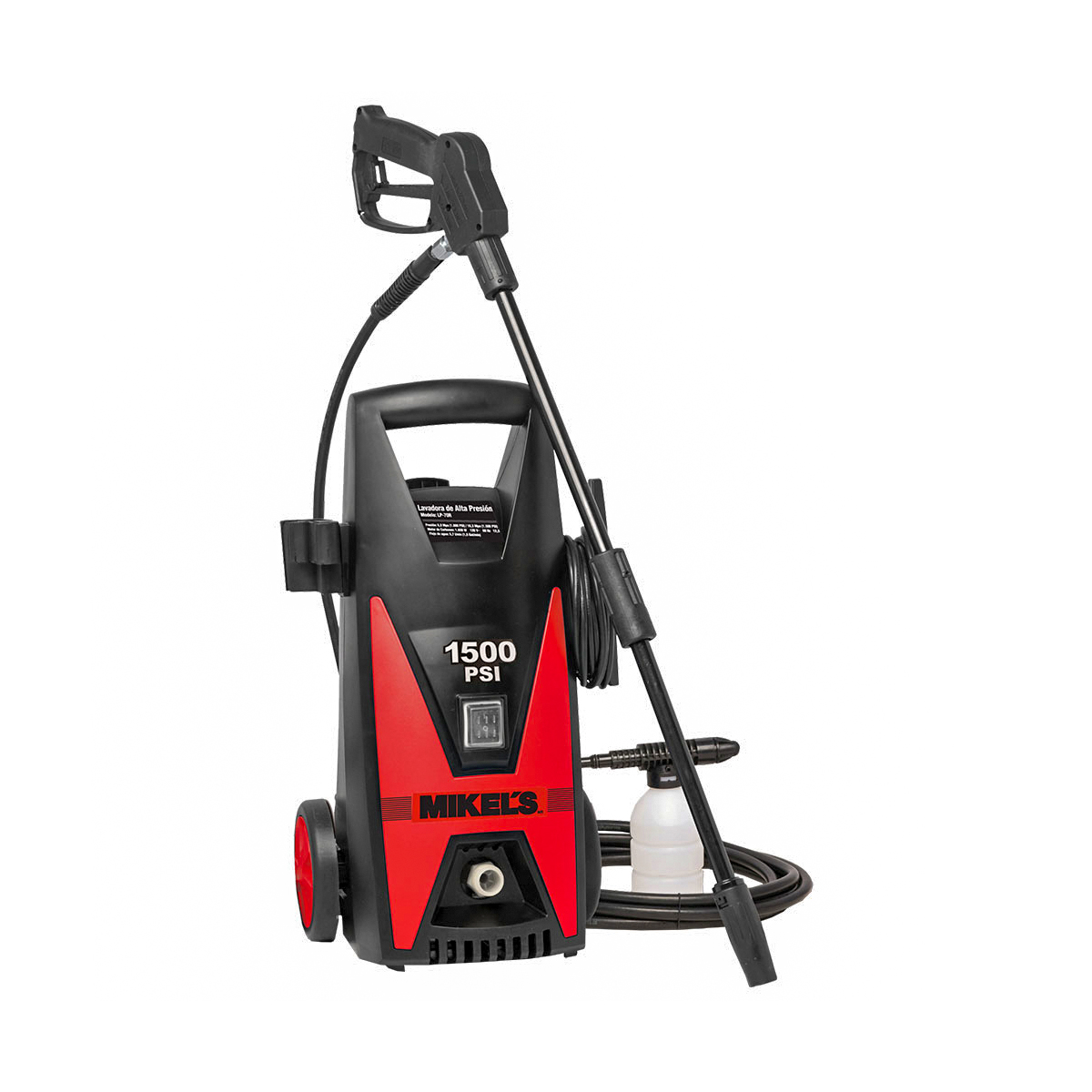 Kit De Hidrolavadora Lp-70r + Aspiradora Para Carro Mikels