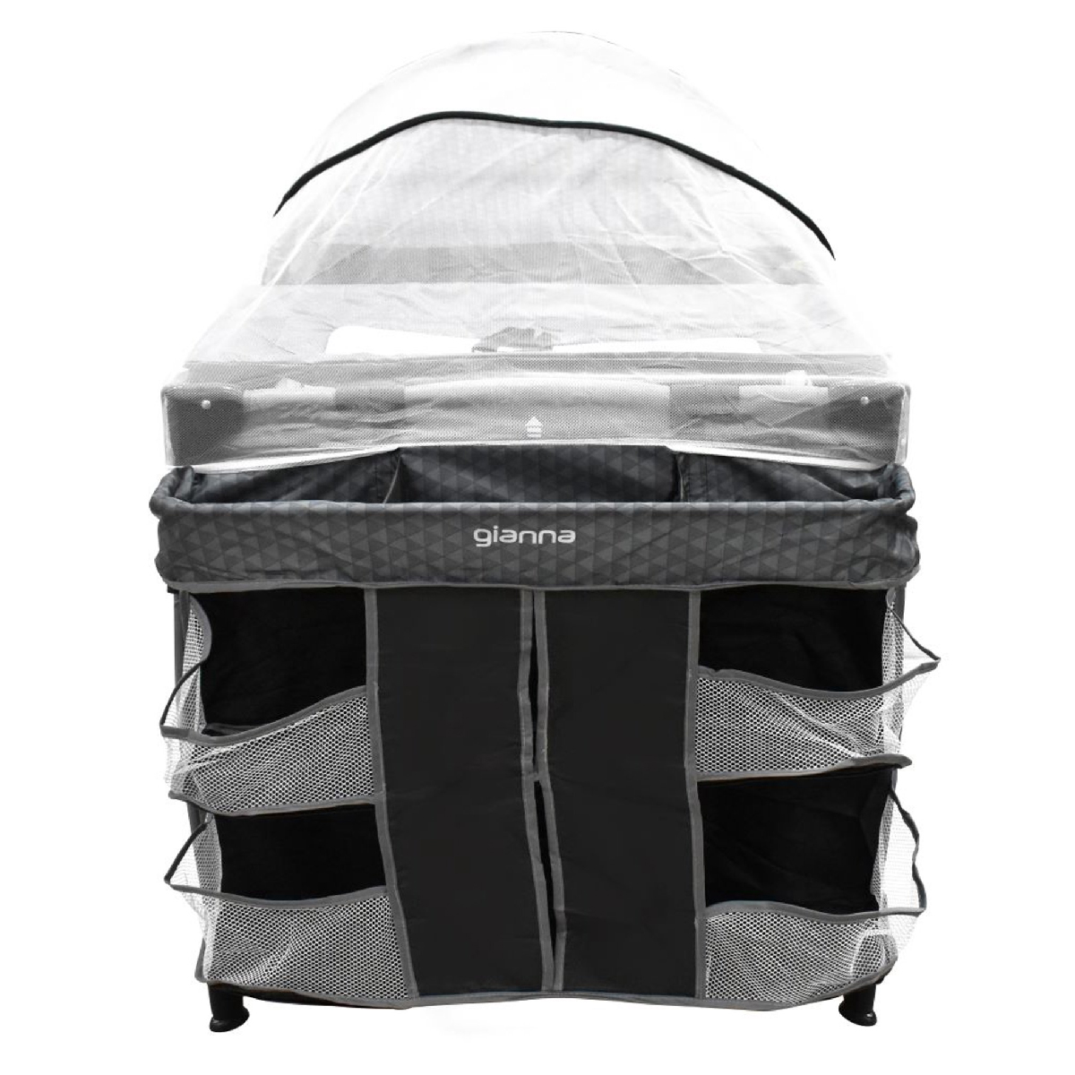 Cuna Corral para Bebe Gianna Infanti Gris