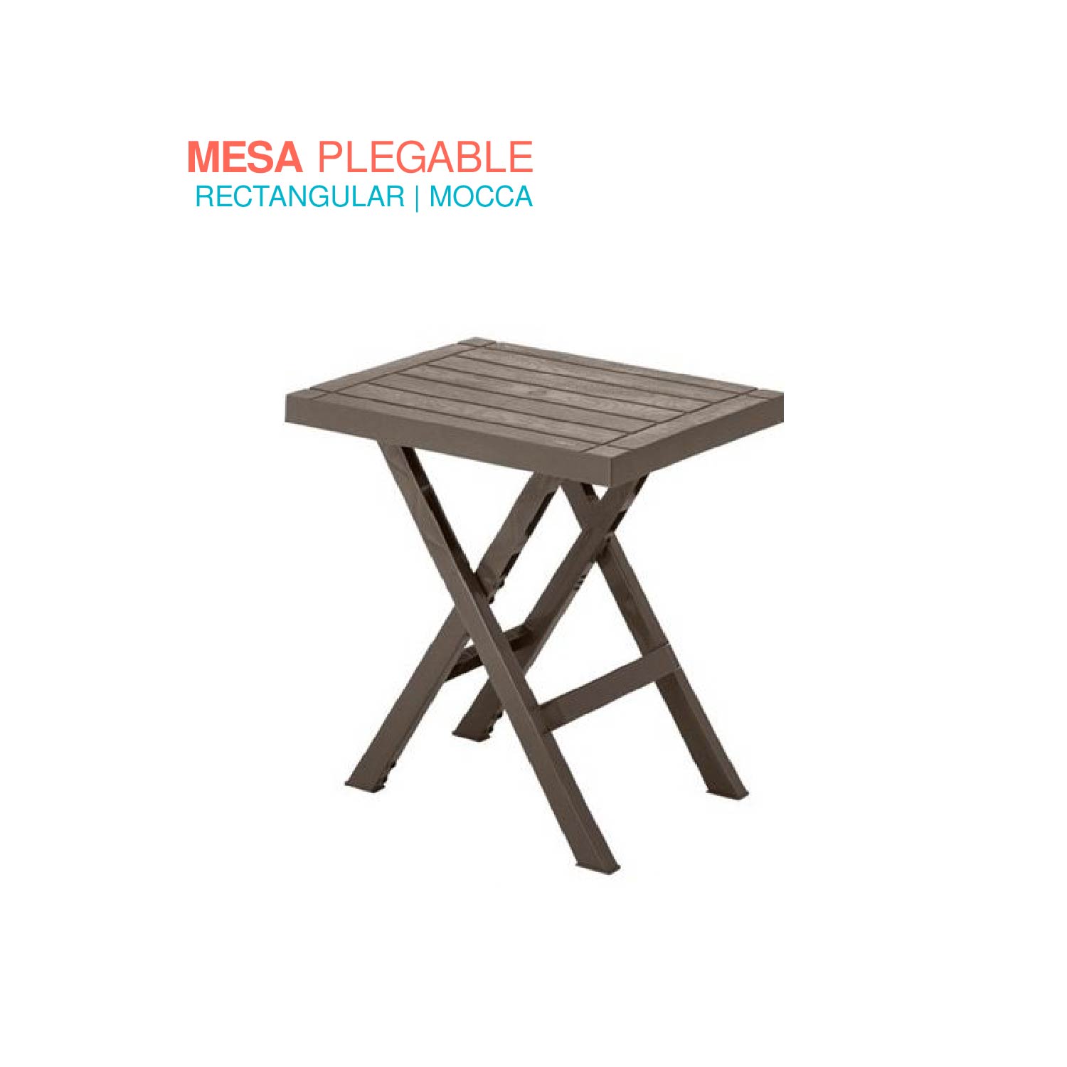 Mesa Plegable De Servicio Ajustable Resistente Individual 