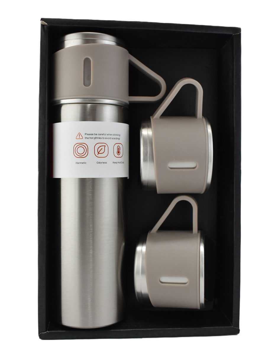 Termo Termico Con Juego De Tazas