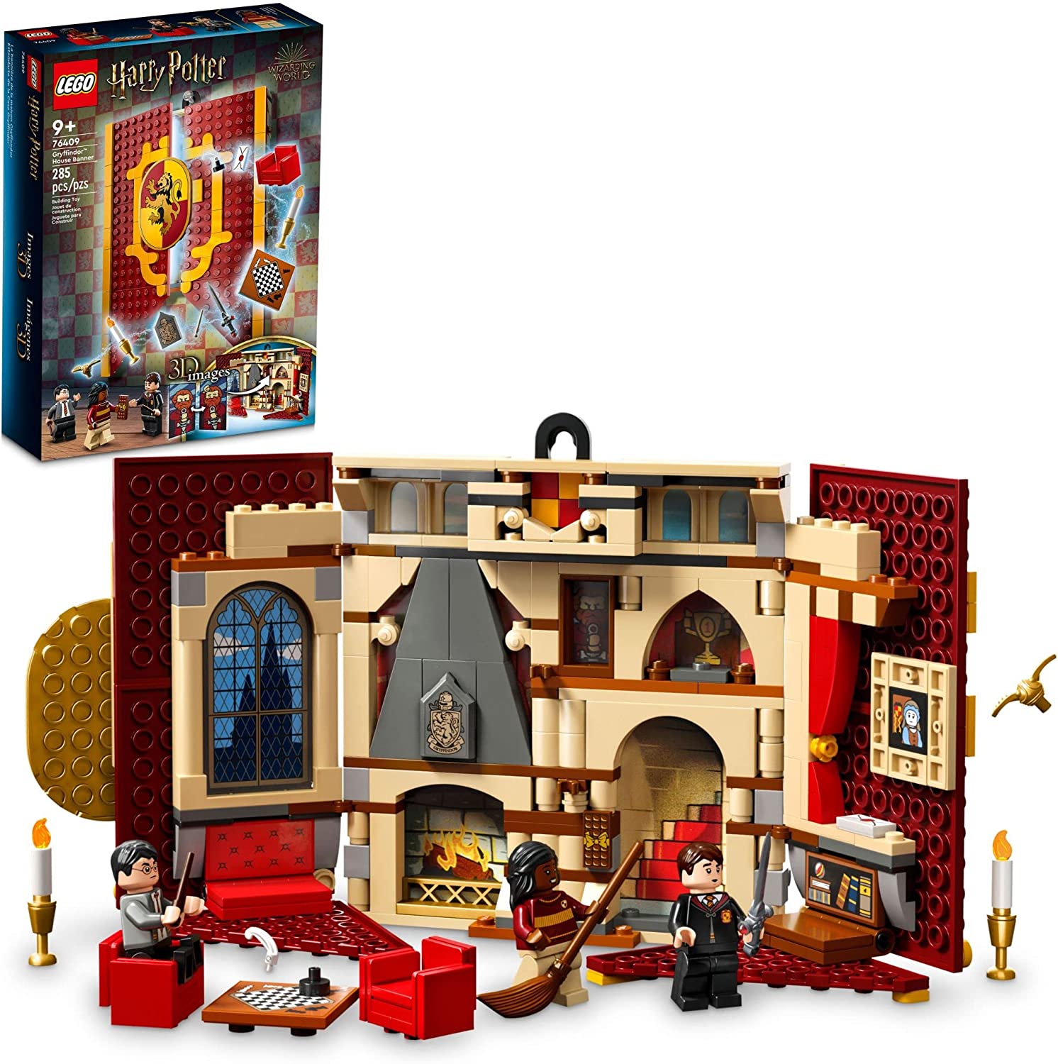Lego Harry Potter 76409 Estandarte De La Casa Gryffindor