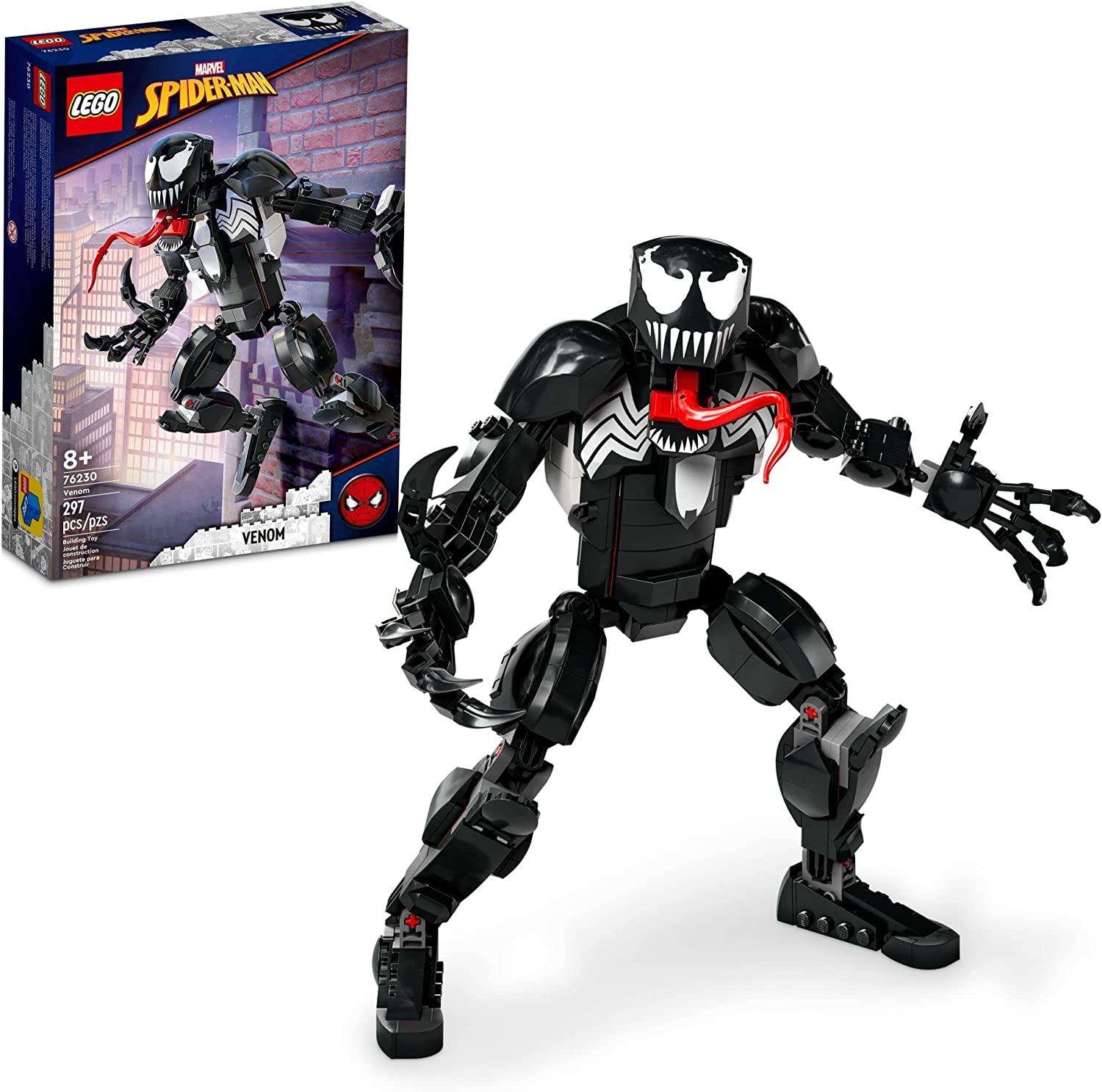 Lego Marvel Spiderman 76230 Figura De Venom.