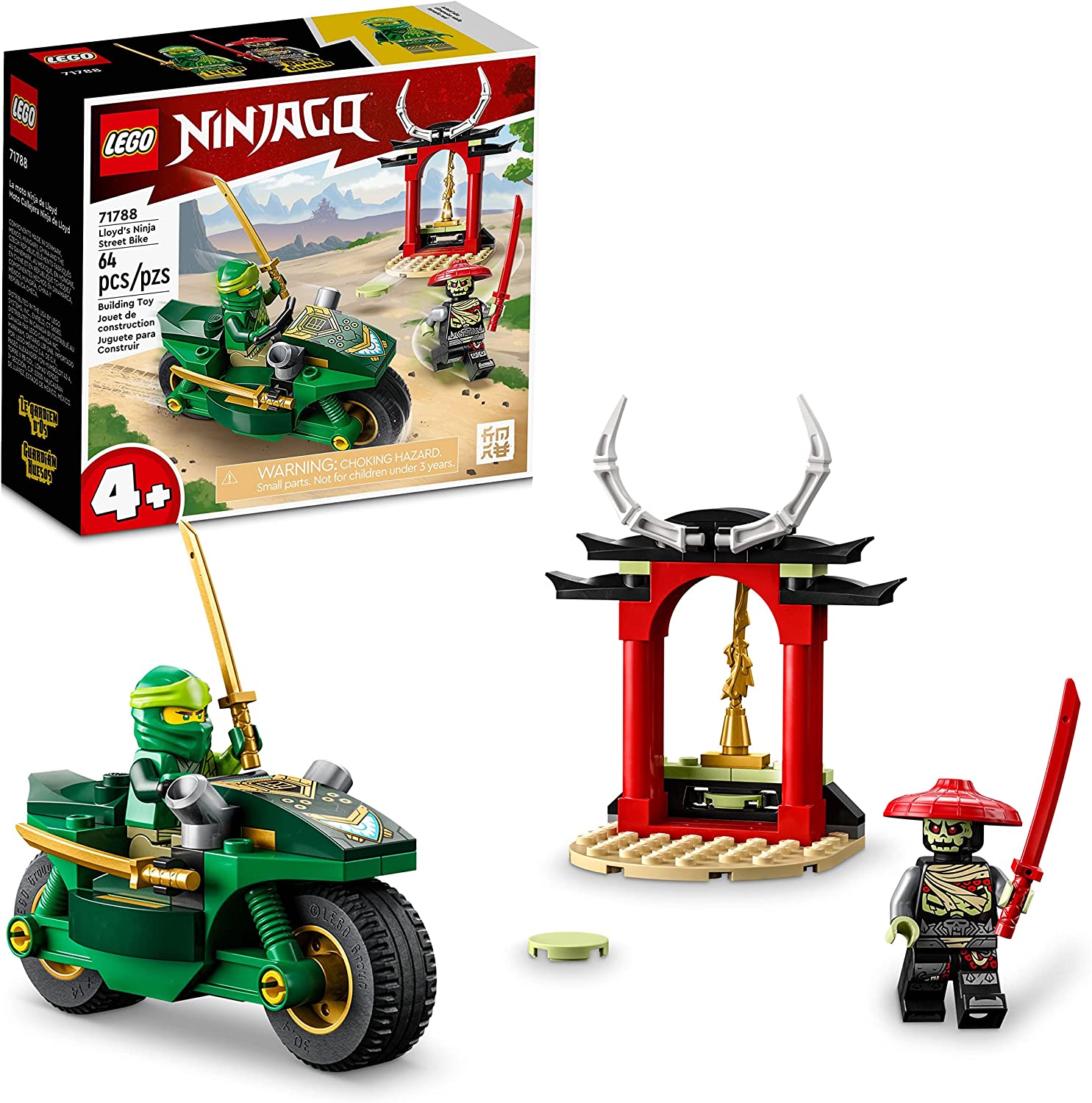 Lego Ninjago 71788 Bicicleta De Calle Ninja Lloyd