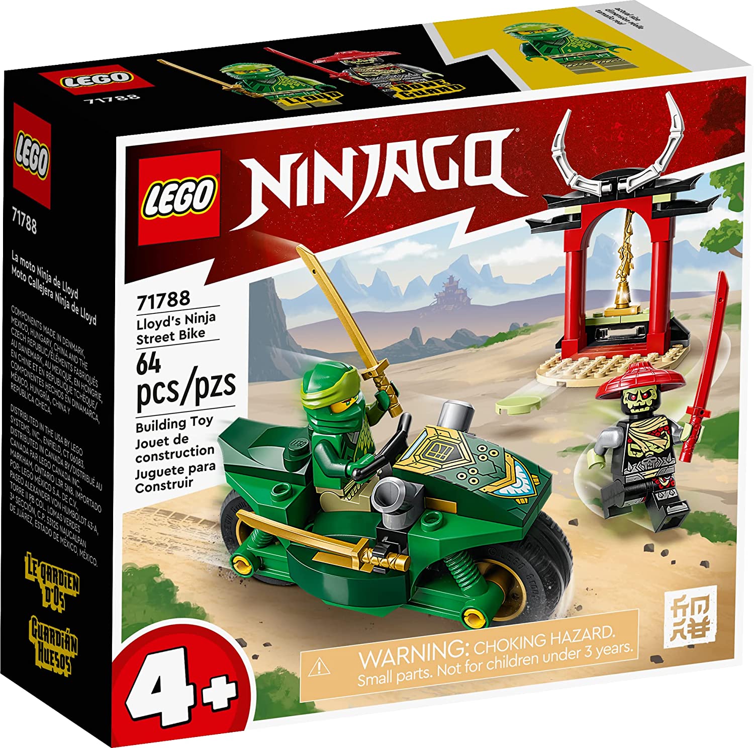 Lego Ninjago 71788 Bicicleta De Calle Ninja Lloyd