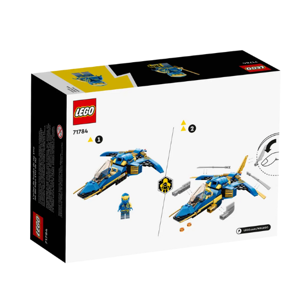 Lego Ninjago 71784 Jet Del Rayo Evo De Jay.