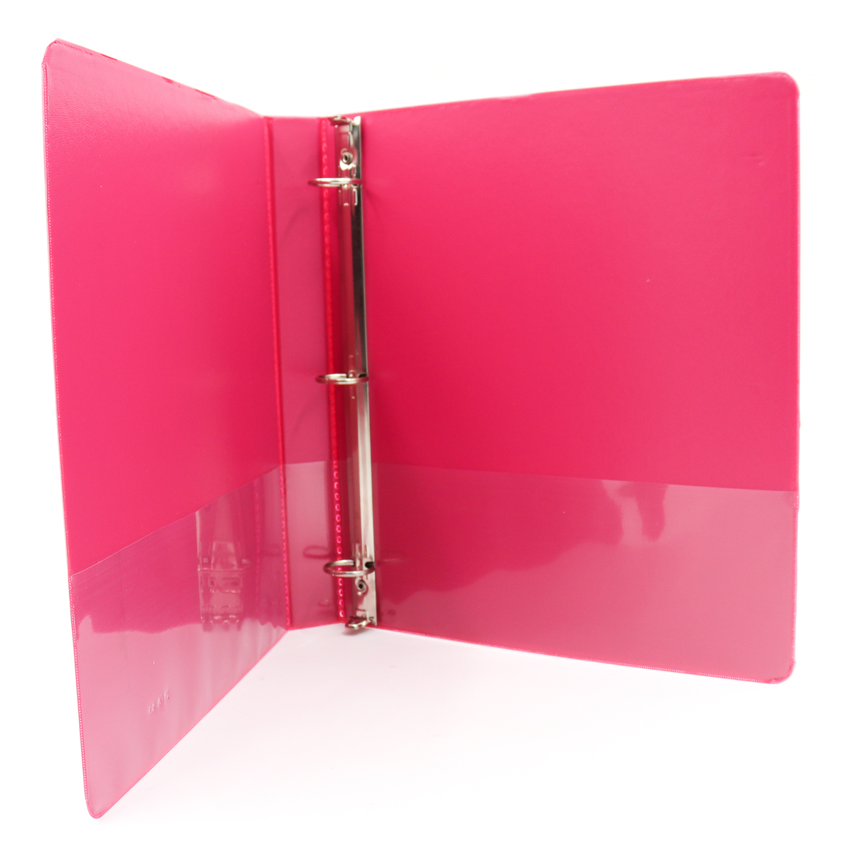 Carpeta con cristal 1" Tres anillos Ideal Para estudiantes, trabajadores, Etc. KINERA