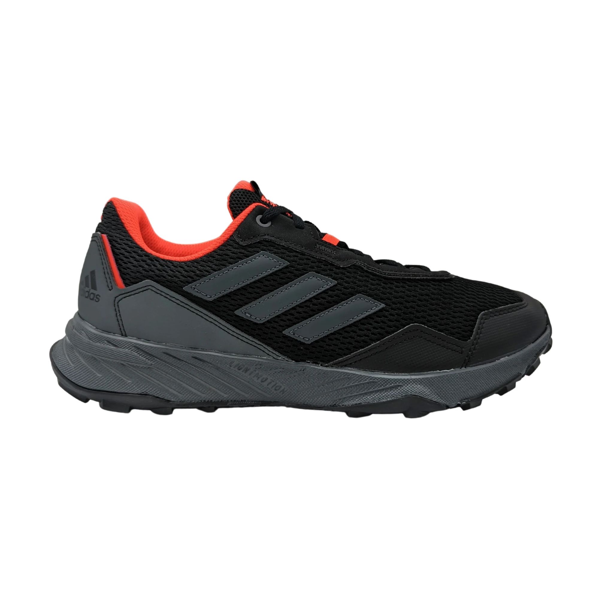 Tenis Adidas Tracefinder Negro con Naranja Hombre Originales Q47236