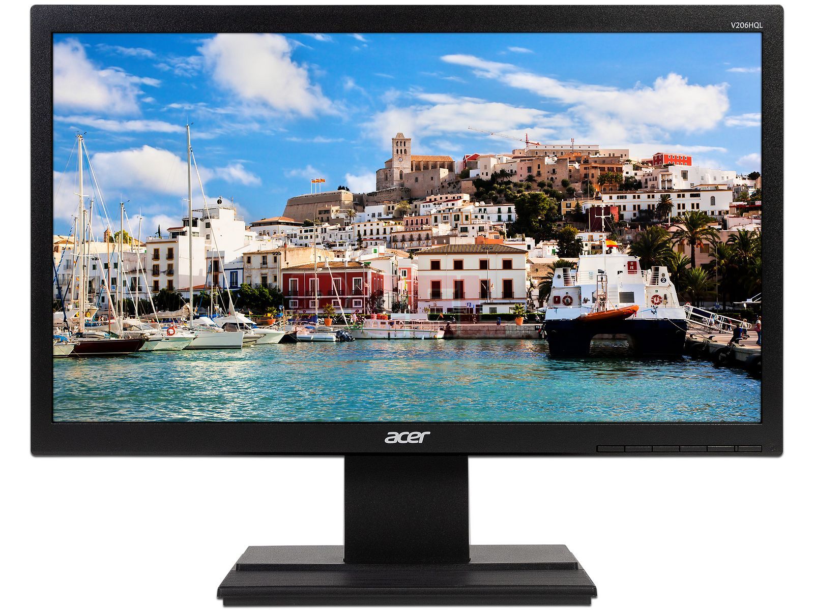 Monitor LED 19.5 Acer V6 V206Hql HD Widescreen 60Hz HDMI Negro