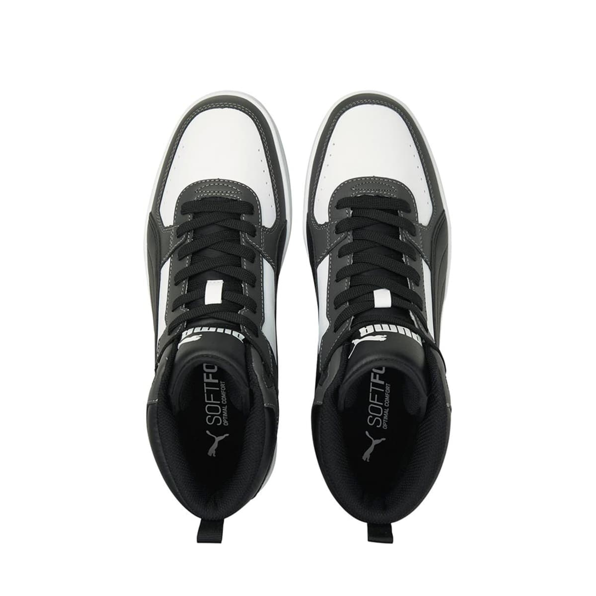 Tenis Casual Rebound Joy de Puma para hombre, color blanco con gris y negro, mod. 1088236