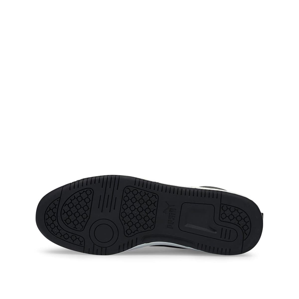 Tenis Casual Rebound Joy de Puma para hombre, color blanco con gris y negro, mod. 1088236