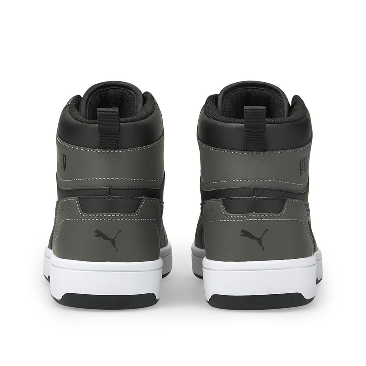 Tenis Casual Rebound Joy de Puma para hombre, color blanco con gris y negro, mod. 1088236