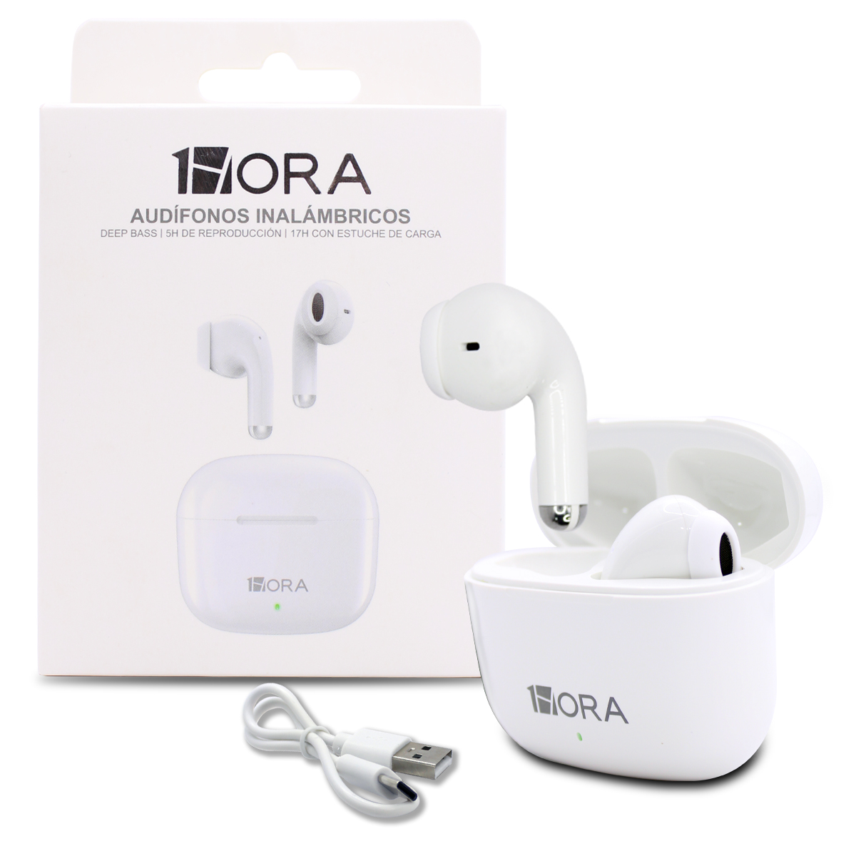 1Hora audifonos de diadema Auriculares Inalámbricos Bluetooth