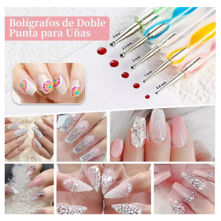 Kit De Lámpara Uv Y Torno Para Manicura En Gel.