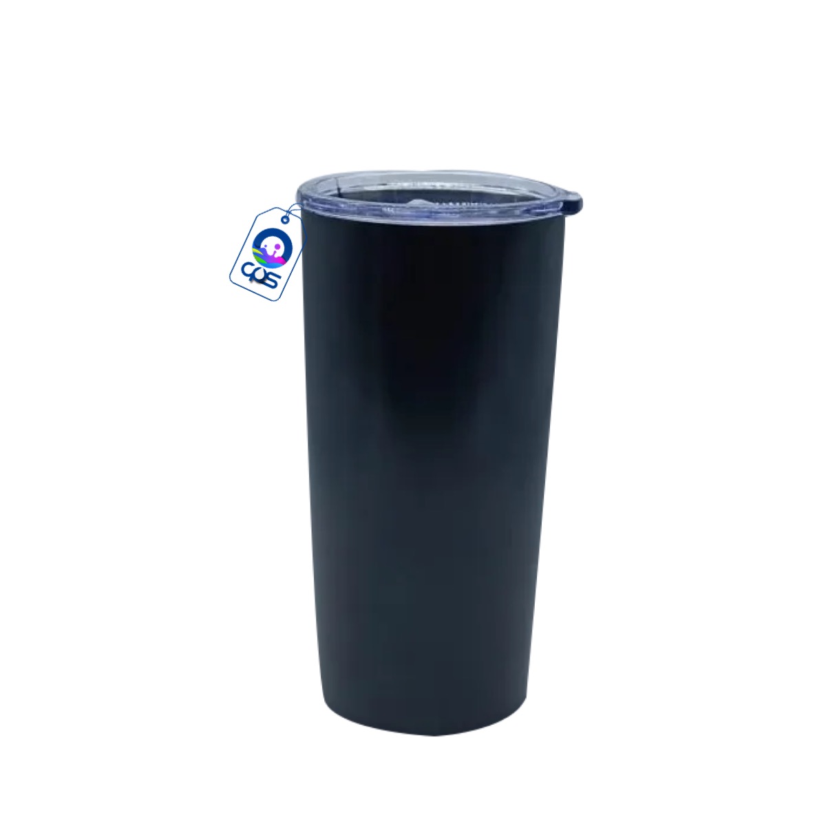 Vaso cónico de acero de 20oz. Para grabado láser (12 PIEZAS).