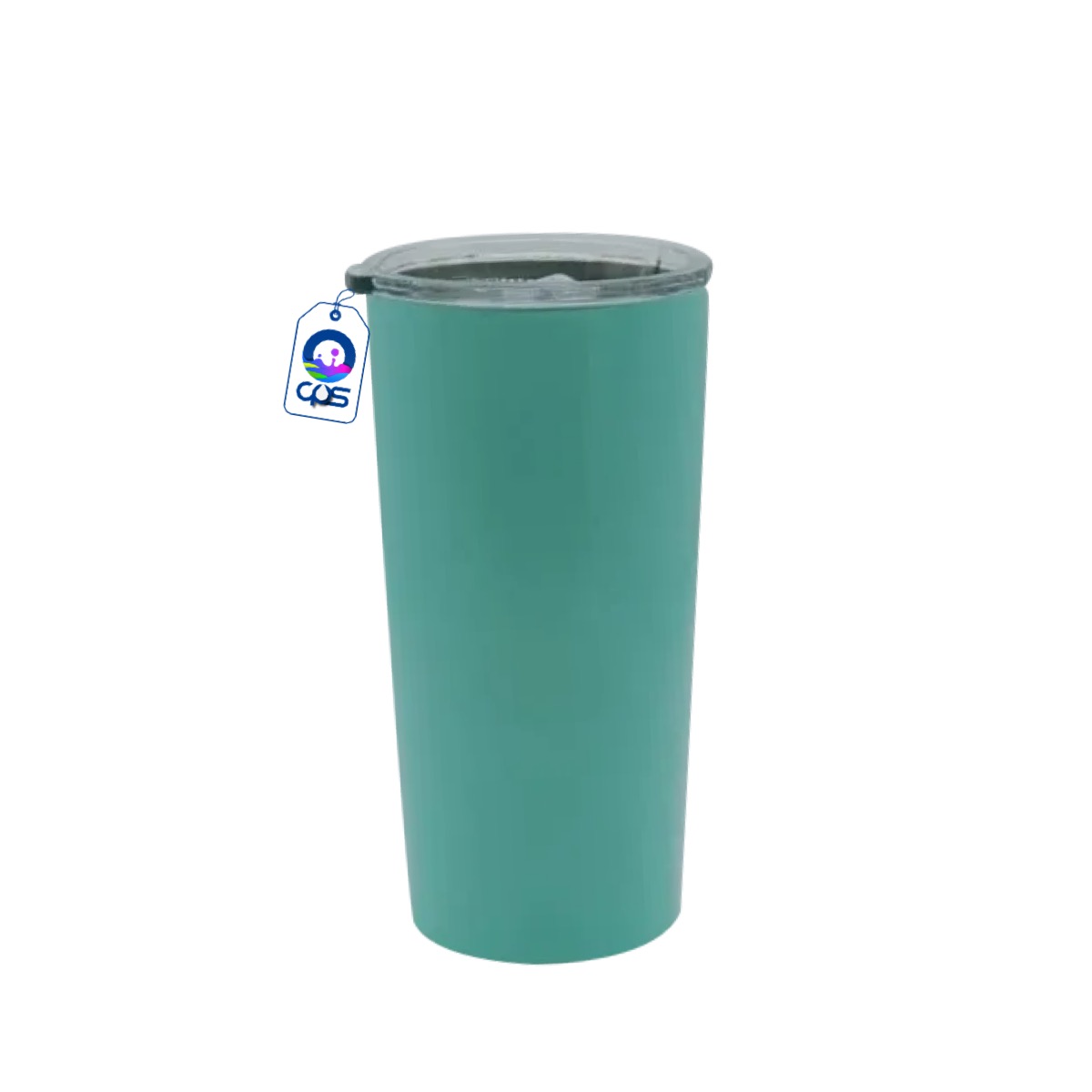 Vaso cónico de acero de 20oz. Para grabado láser (12 PIEZAS).