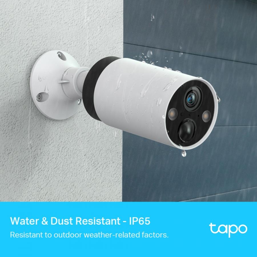2 Camaras De Vigilancia Tp-Link TAPO C420S2 2K QHD WI-FI Alarma Vision Nocturna Exterior Con Bateria.