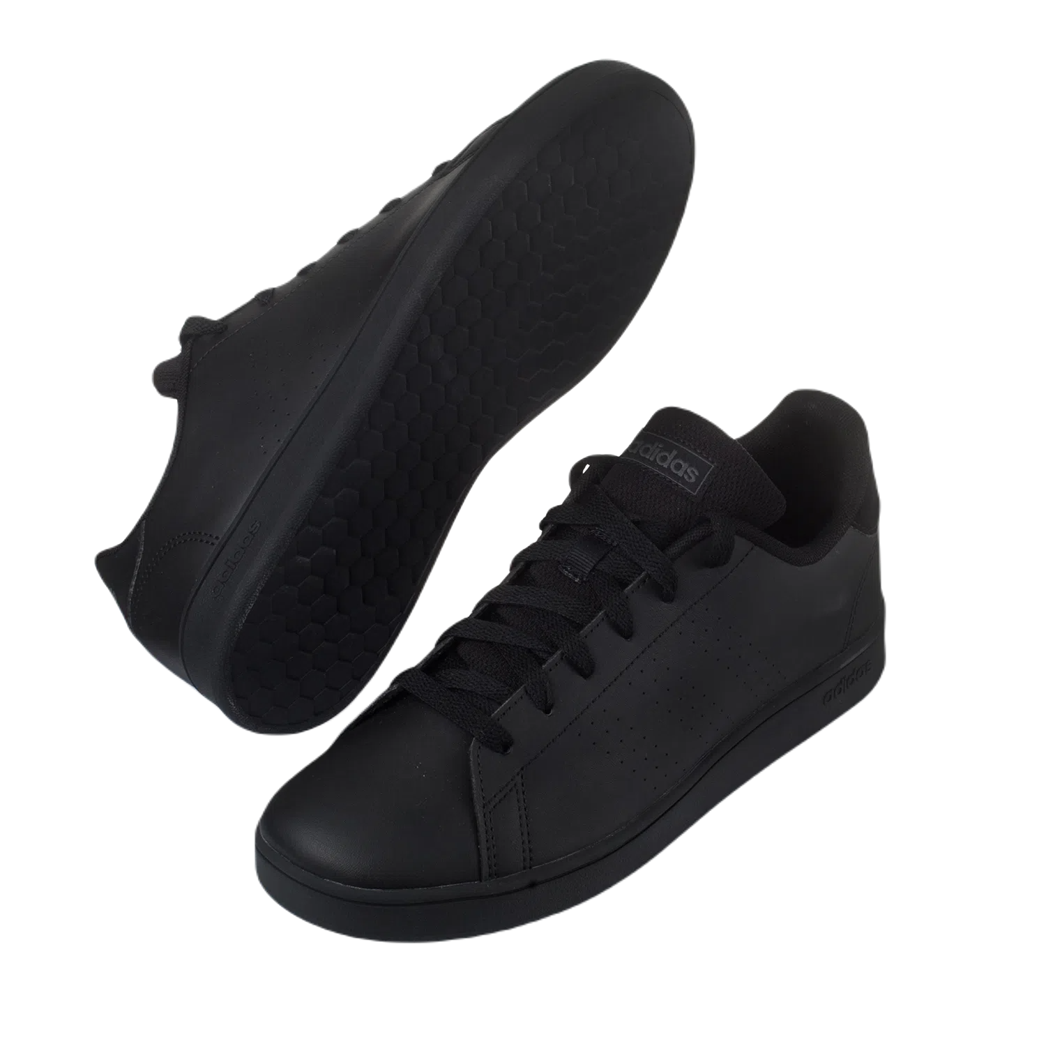 Tenis adidas negro online advantage