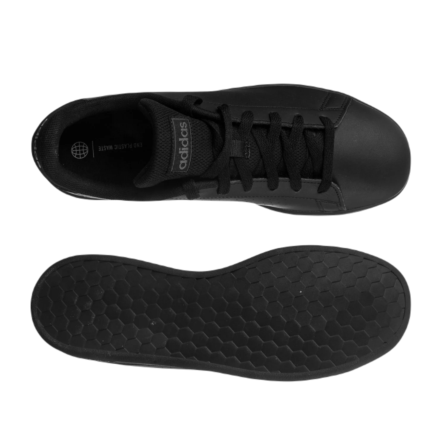 Tenis adidas outlet advantage negro mujer