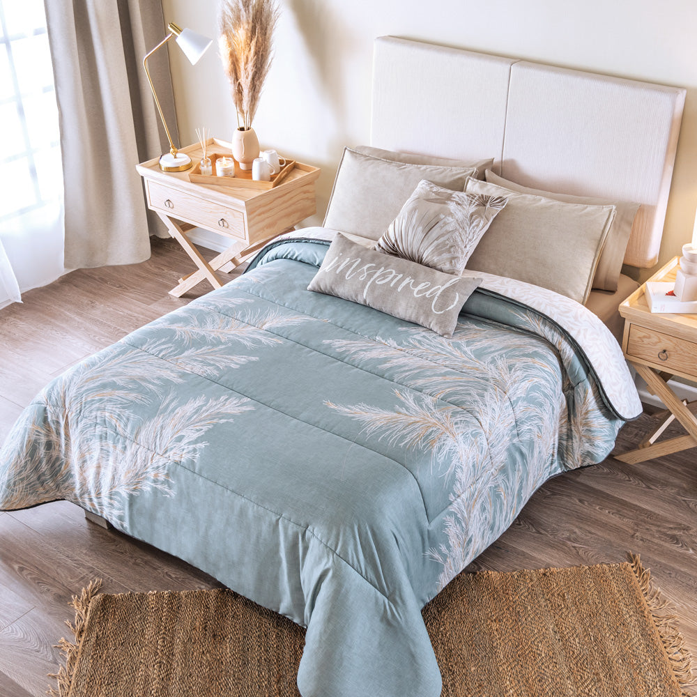 Juego de Edredón Pampas King size- Vianney