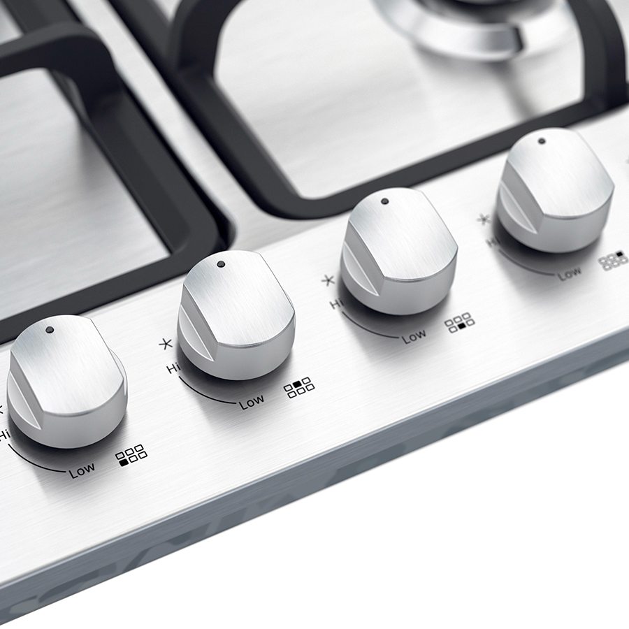 Parrilla De Gas 36 Pulgadas Acero Inoxidable Whirlpool WP3650S