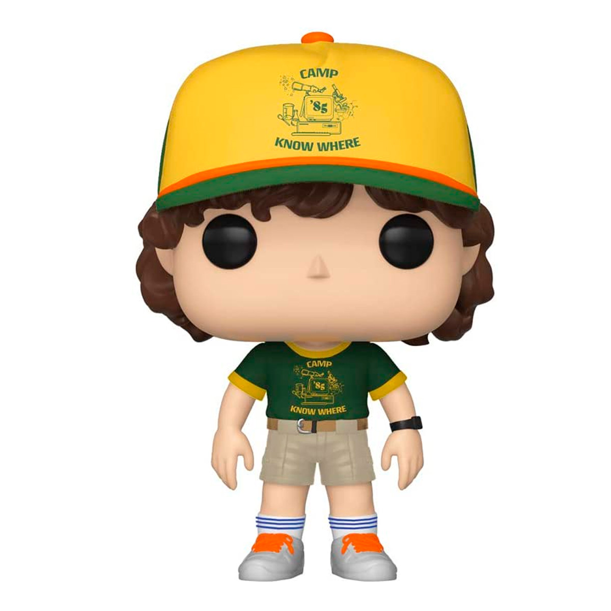 Funko Pop Dustin Camp #804 Stranger Things Serie Netflix Figura Original
