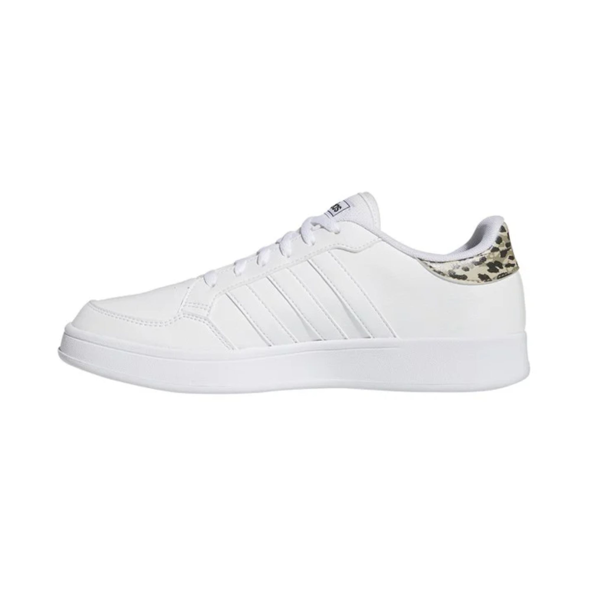 Tenis Adidas Breaknet Animal Print Leopardo Blanco Dama Originales GX7213