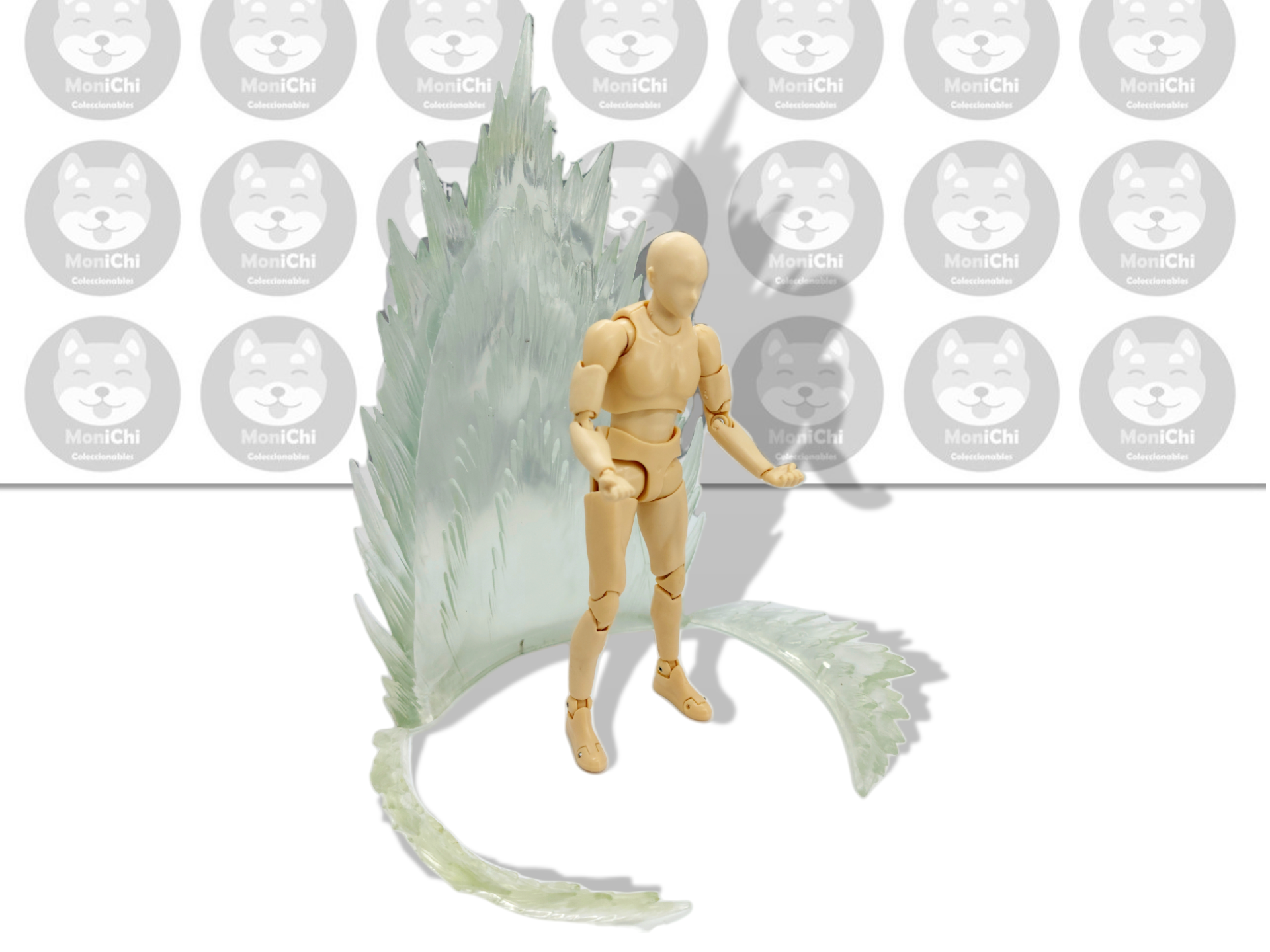 Tamashii Effect Efecto Poder Aura Energía Ki Blanca Figuarts